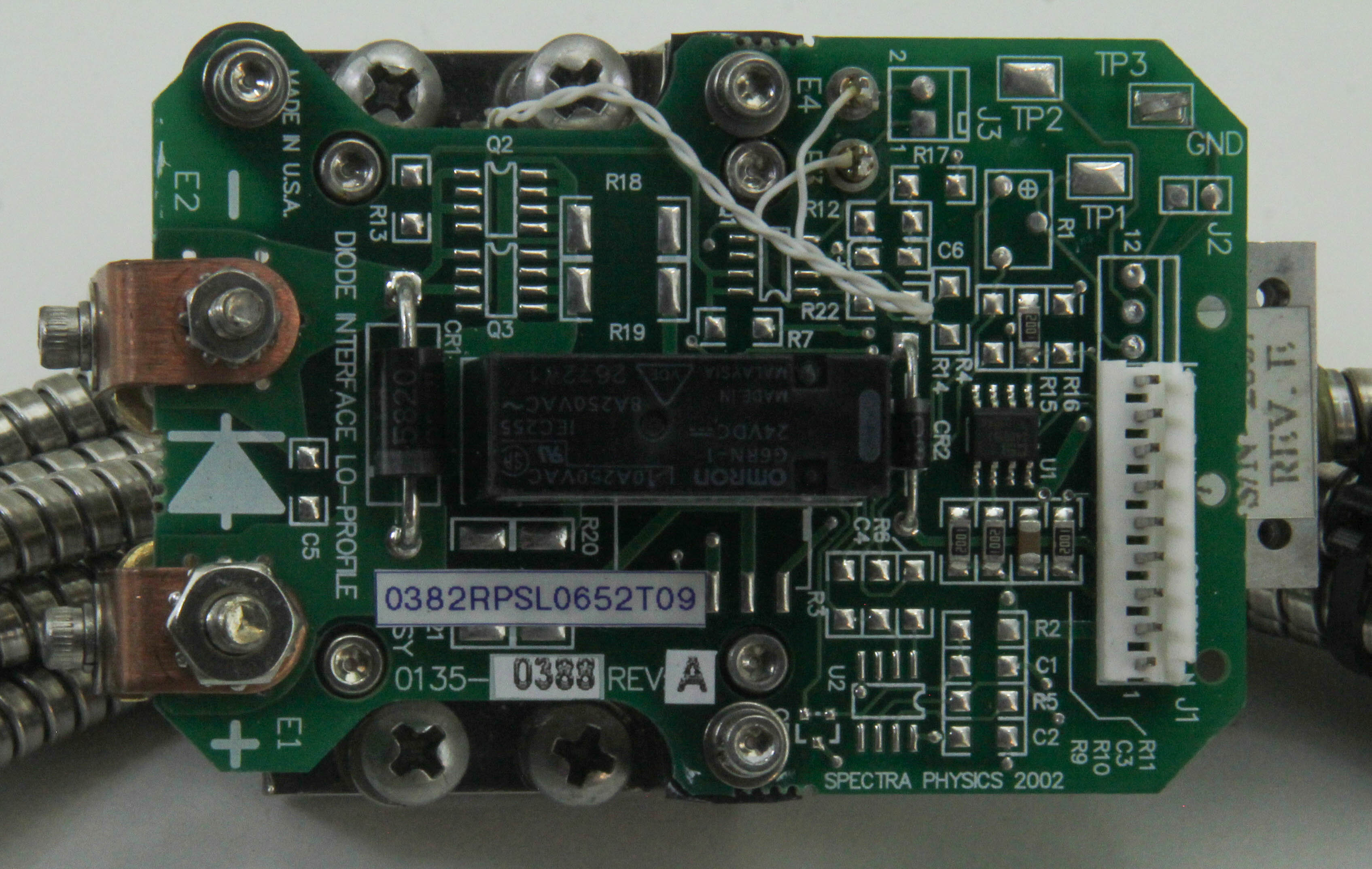 9648 SPECTRA-PHYSICS FIBER OPTIC, DIODE INTERFACE LO-PROFILE 0135